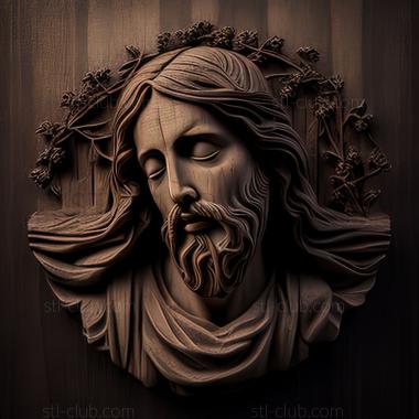 3D model st jesus (STL)